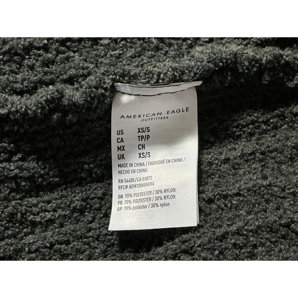 American Eagle Cardigan Sweater Womens XS / S Gray Open‎ Casual Comfy Cozy Soft - Picture 8 of 10